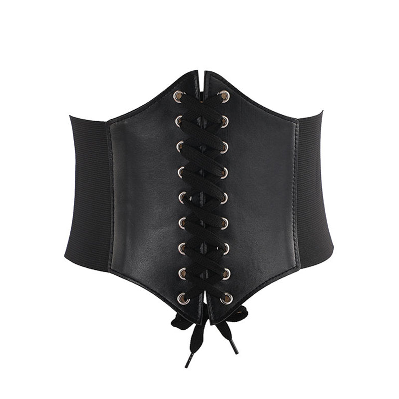 Corset Large Simili-Cuir