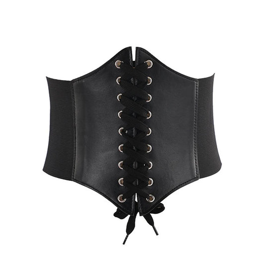Corset Large Simili-Cuir
