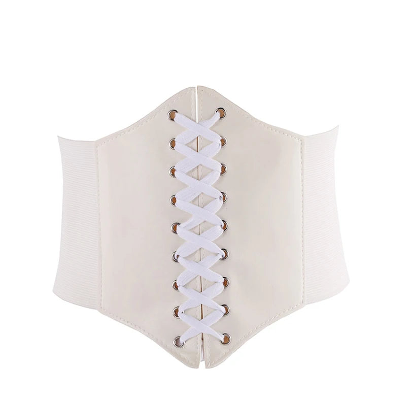Corset Large Simili-Cuir